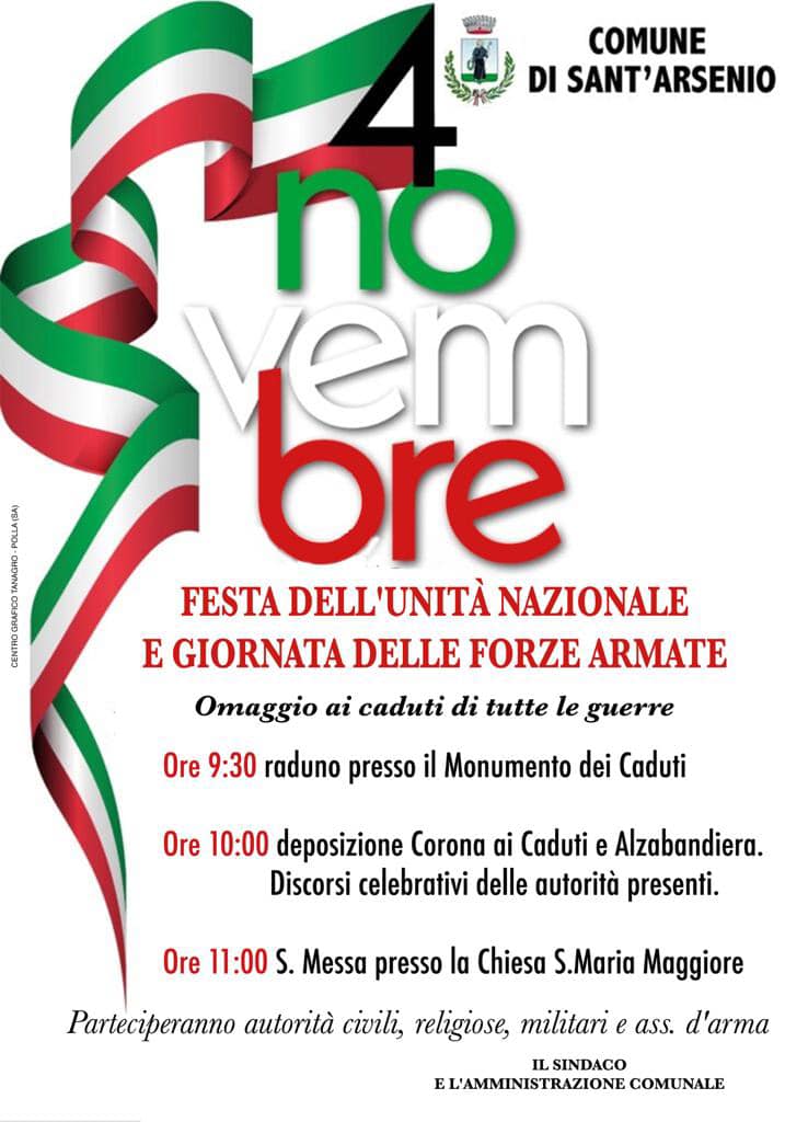 Festa dell'Unità Nazionale e Giornata delle Forze Armate