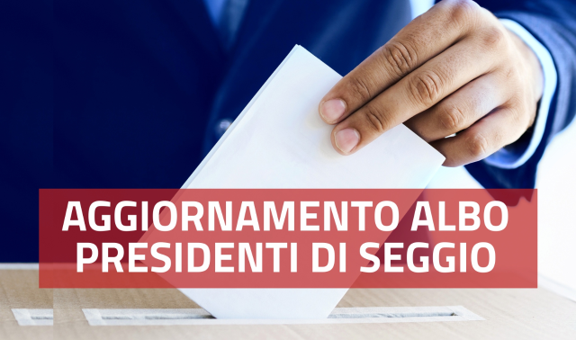 Iscrizione all'Albo dei Presidenti di Seggio